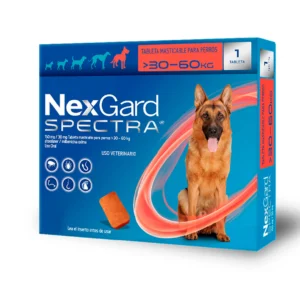 nexgard spectra perro ex grande 1 tab precio regular $ 515.00